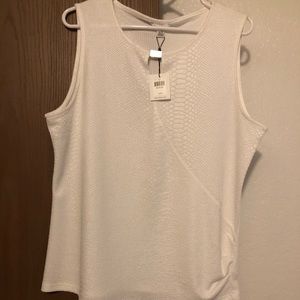 Dressy sleeveless top